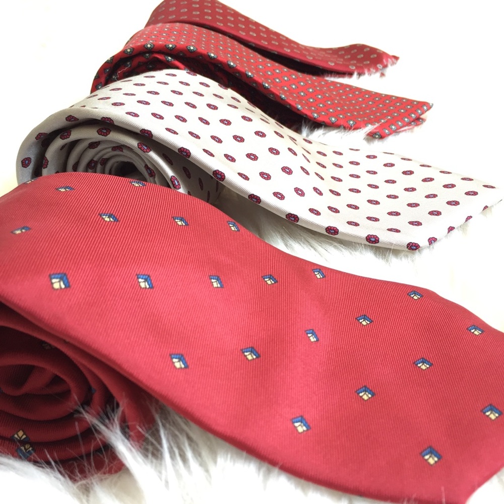 Set of 4 Yves Saint Laurent Neckwear